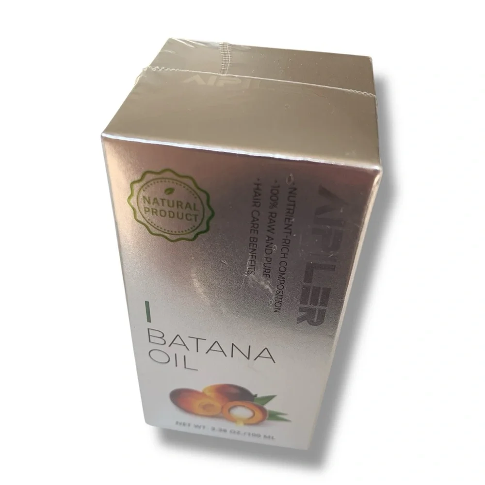 Raw‎ Batana Oil for Hair Growth 100% Pure 3.38 oz - NEW Sealed-EXP 07/27 AIPILER